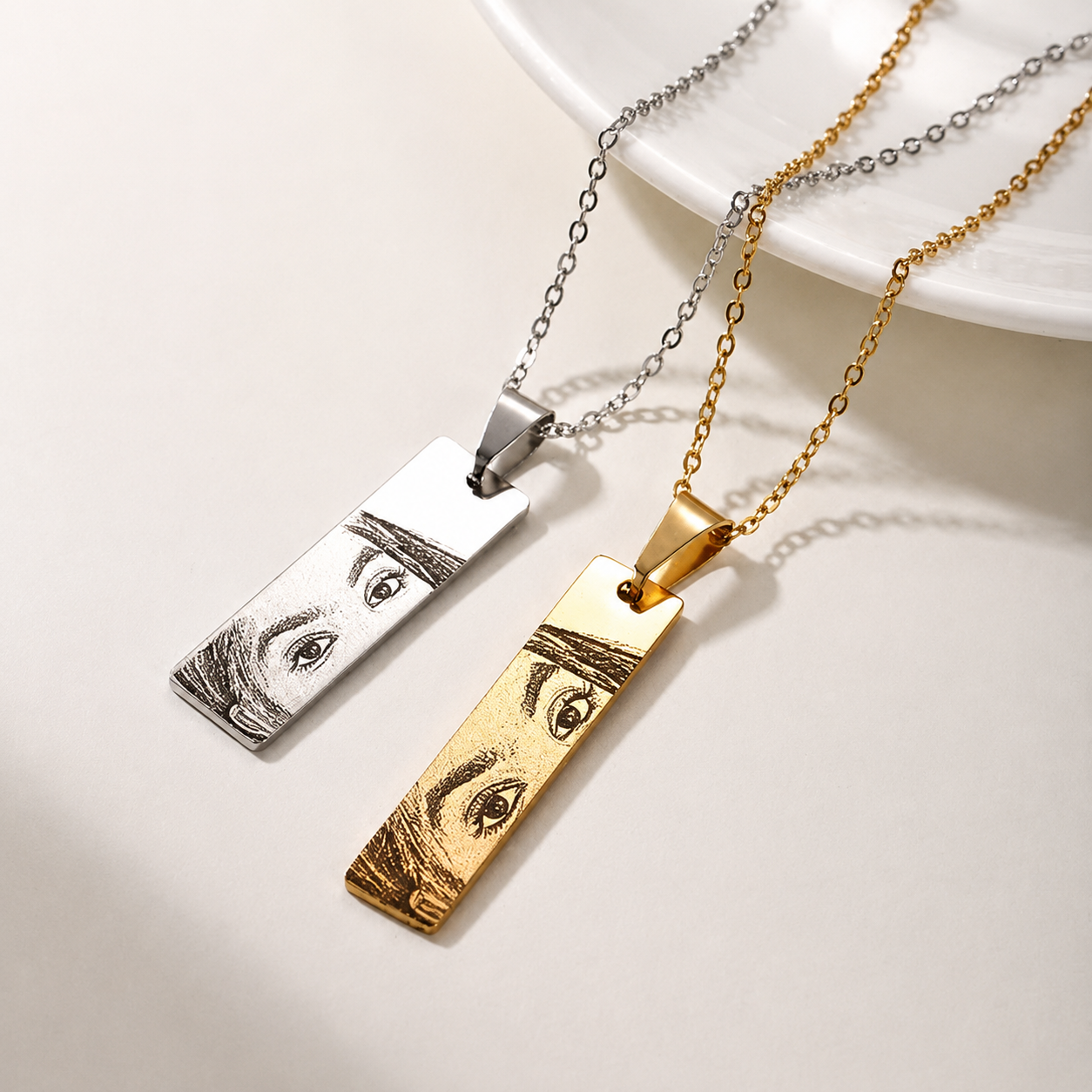 Customized Eye Necklace